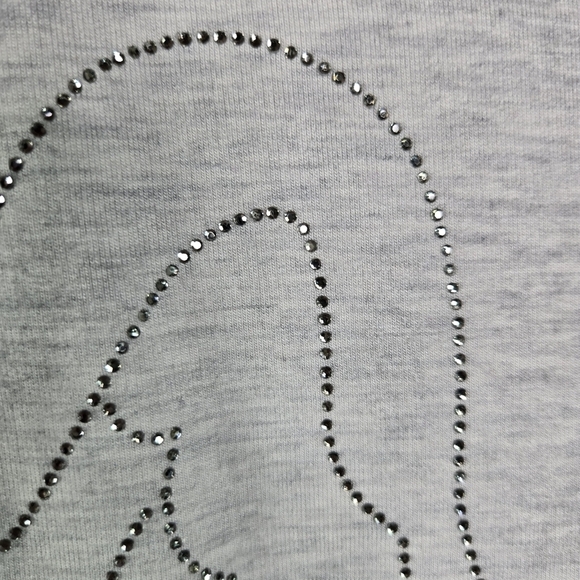 Victorias Secret Angels gray hoodie crystal angel wings sweatshirt - Picture 7 of 14